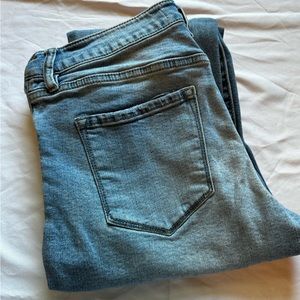 Kancan Ripped Knee, Boyfriend Fit Ankle Length